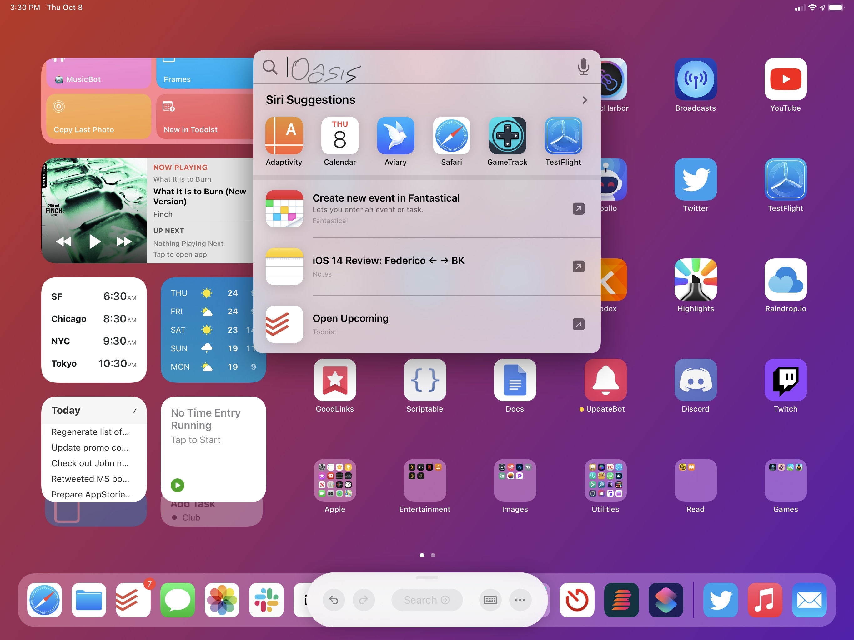 Using Scribble in iPadOS 14. I apologize in advance for my terrible handwriting showcased in this review.